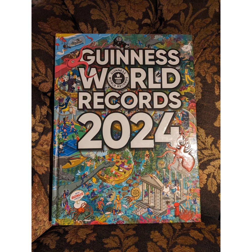 Guinness World Records 2024‎ Book New Official Amazing Facts